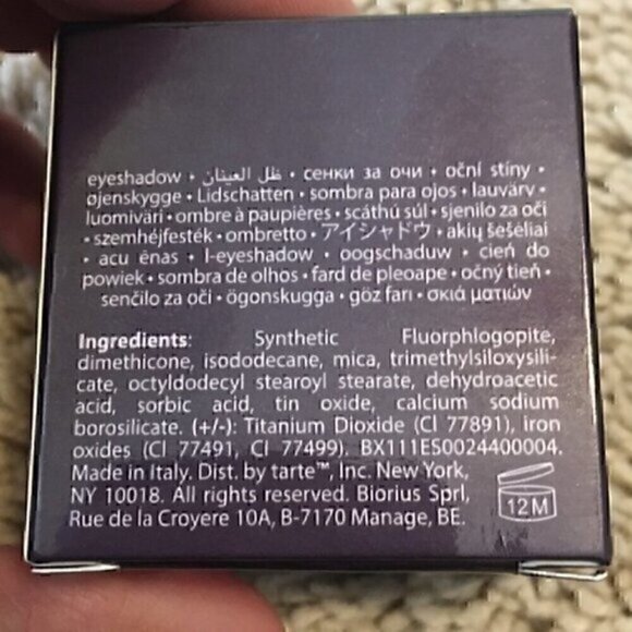 Tarte Chrome Paint Shadow Pot Steel the Show - Picture 12 of 12